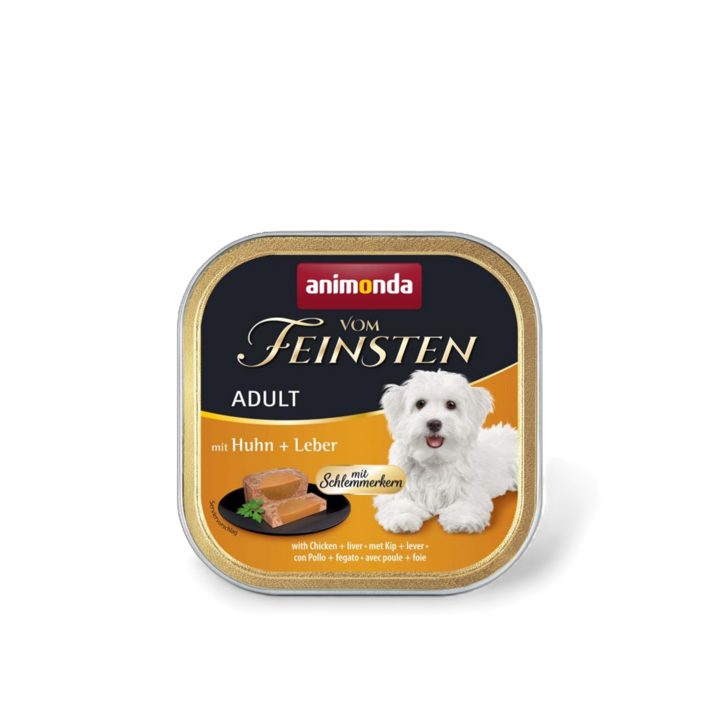 Vom Feinsten Adult Schlemmerkern Huhn + Leber – Genuss mit Überraschungseffekt