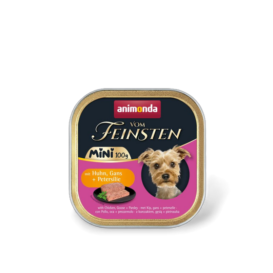 Vom Feinsten Mini Adult mit Huhn, Gans + Petersilie – kleine Portion, großer Genuss