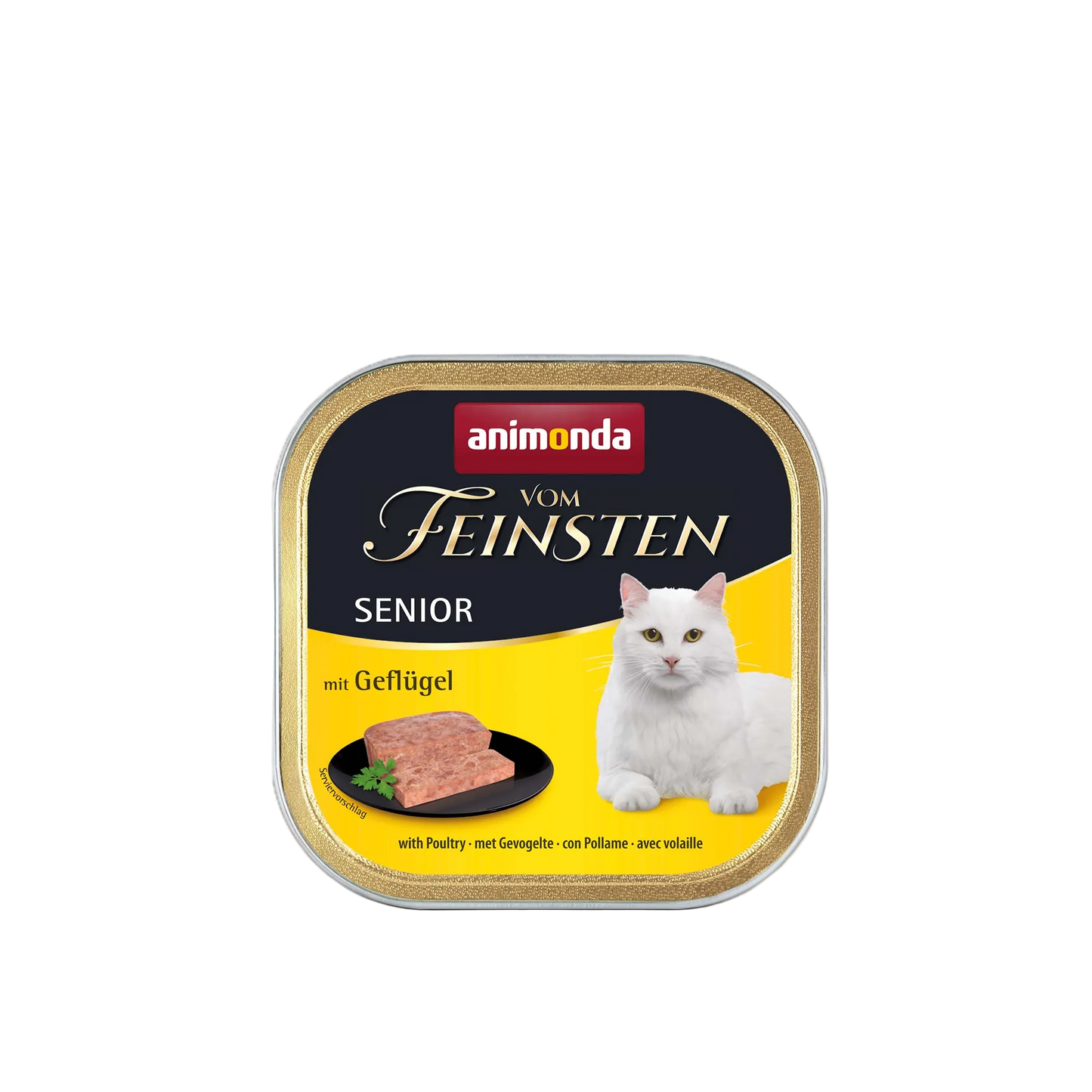 Vom Feinsten Senior Pastete mit Geflügel Seniorengerechte Premium-Ernährung