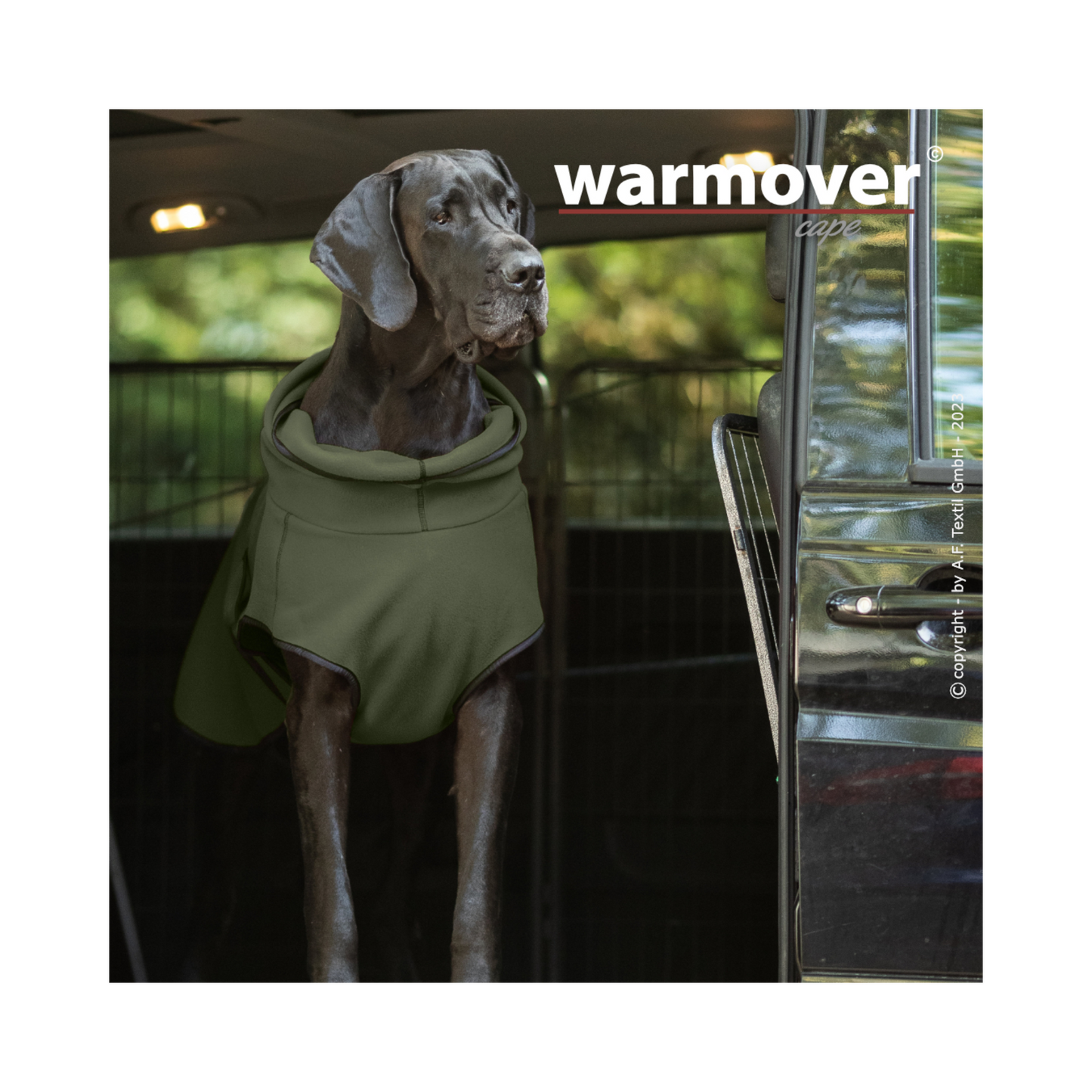 Warmover Cape Big – Leichter Hundemantel für Wärme & Komfort