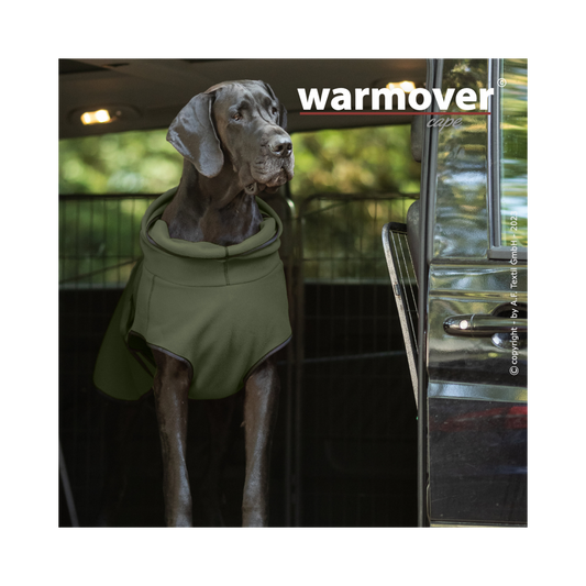 Warmover Cape Big – Leichter Hundemantel für Wärme & Komfort