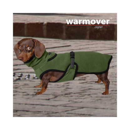 Warmover Cape Dackel – Leichter Hundemantel für Wärme & Komfort