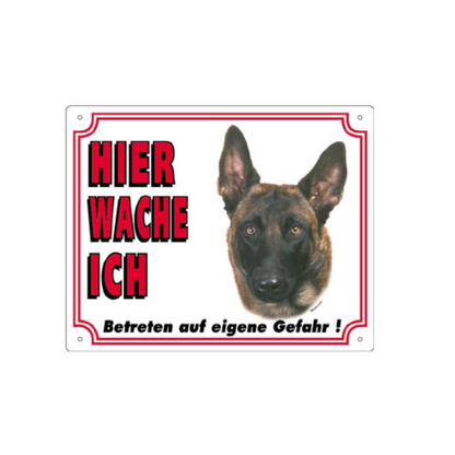 Warntafel V2 Malinois