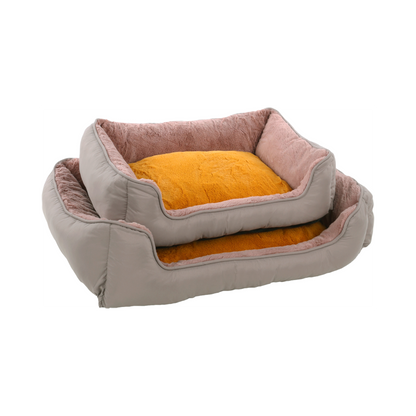 Weiches Tierbett mit niedrigem Einstieg – Komfort für alle Hunde