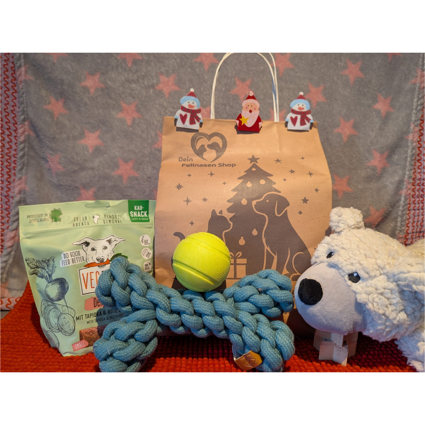🎄 Weihnachten bellt heran – mit der festlichen Weihnachts-Wundertüte für Hunde! 🐶✨