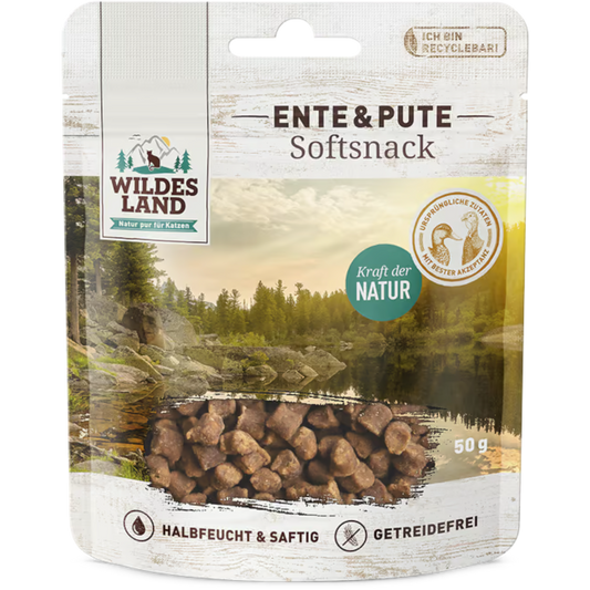 Wildes Land Cat - Softsnack Ente & Pute