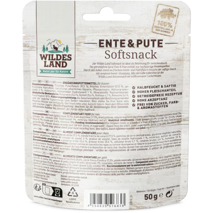 Wildes Land Cat - Softsnack Ente & Pute