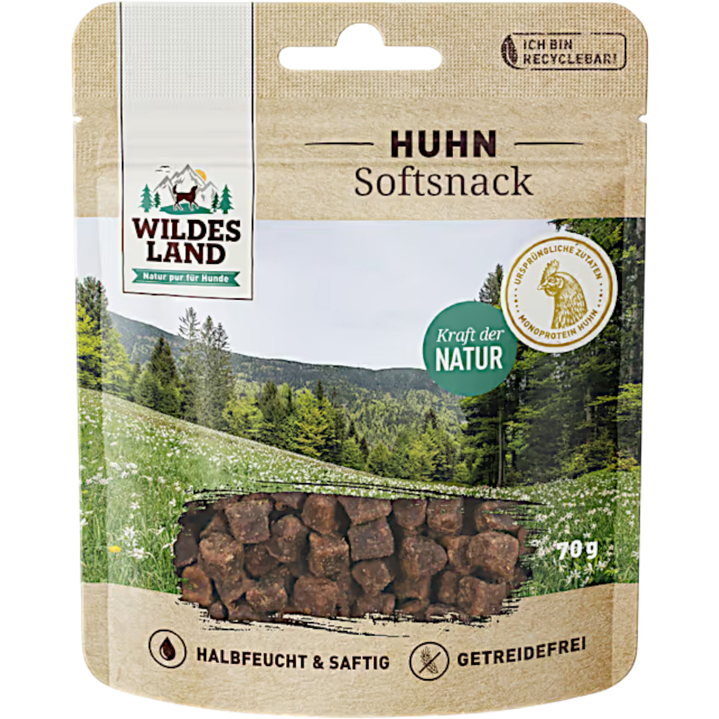 Wildes Land Dog - Softsnack Huhn