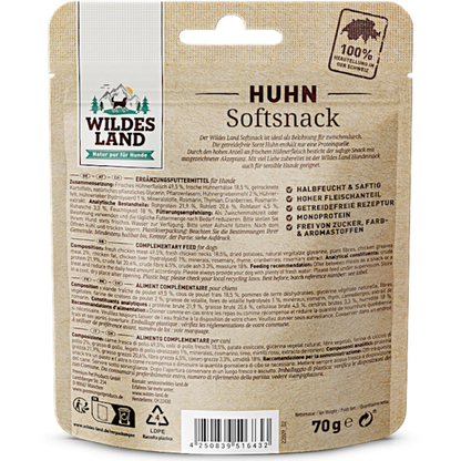 Wildes Land Dog - Softsnack Huhn