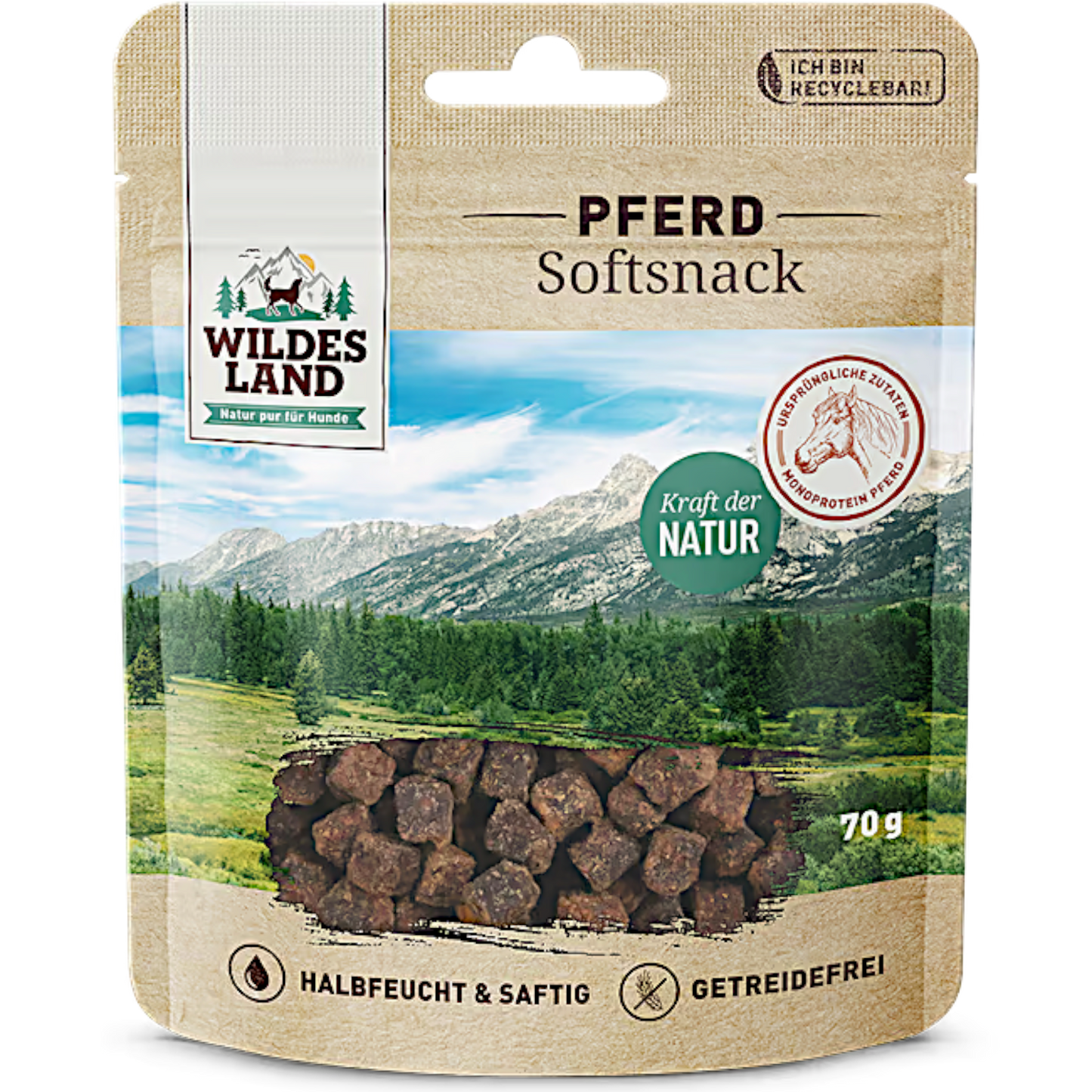 Wildes Land Dog - Softsnack Pferd