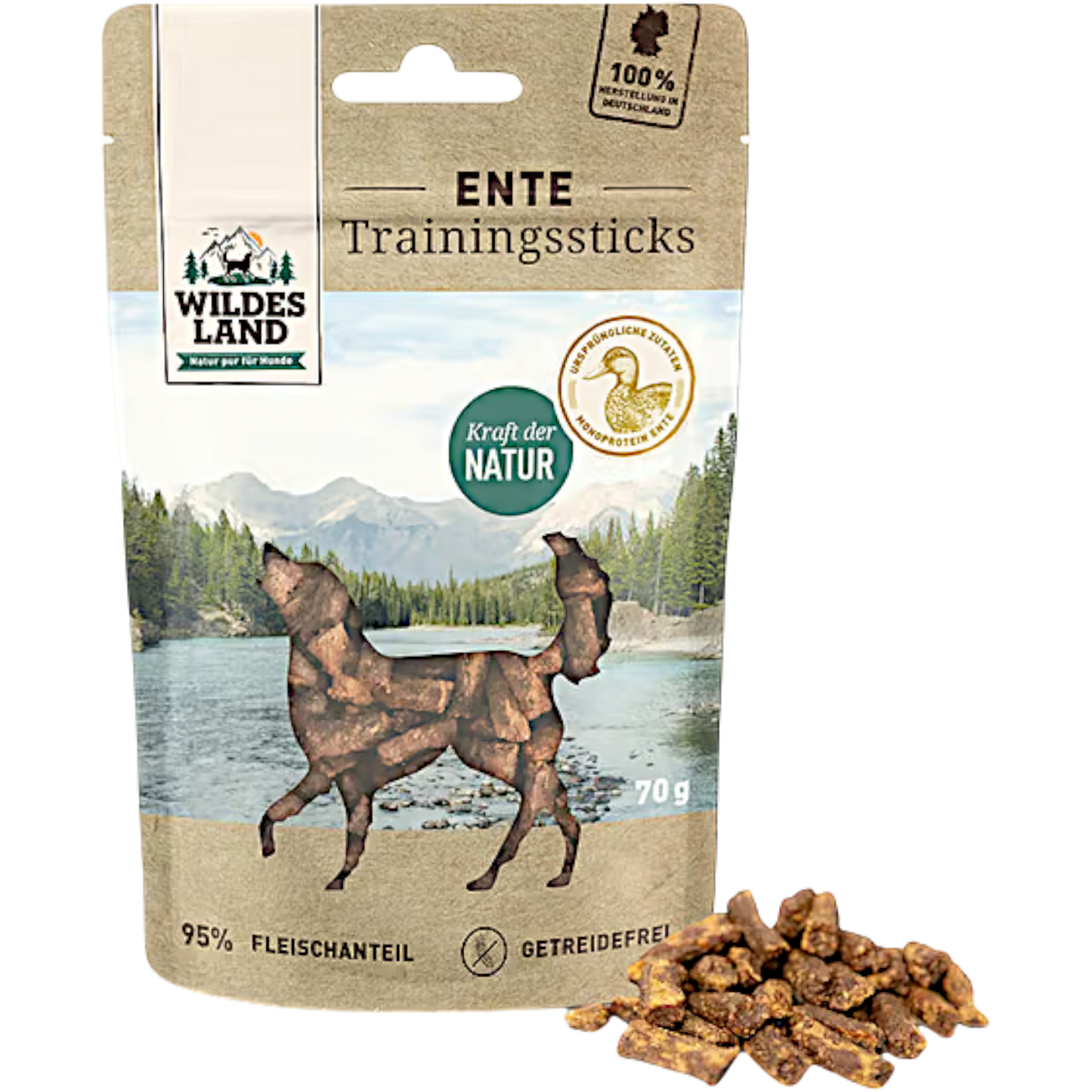Wildes Land Dog - Trainingssticks Ente