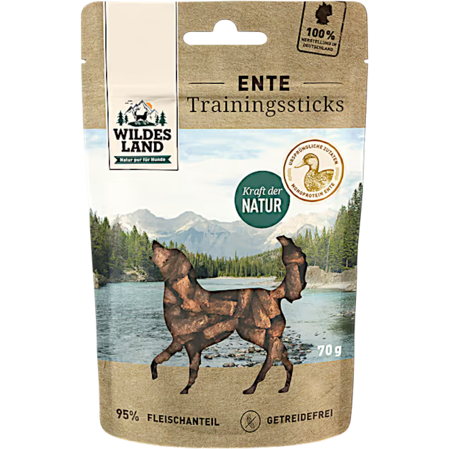 Wildes Land Dog - Trainingssticks Ente