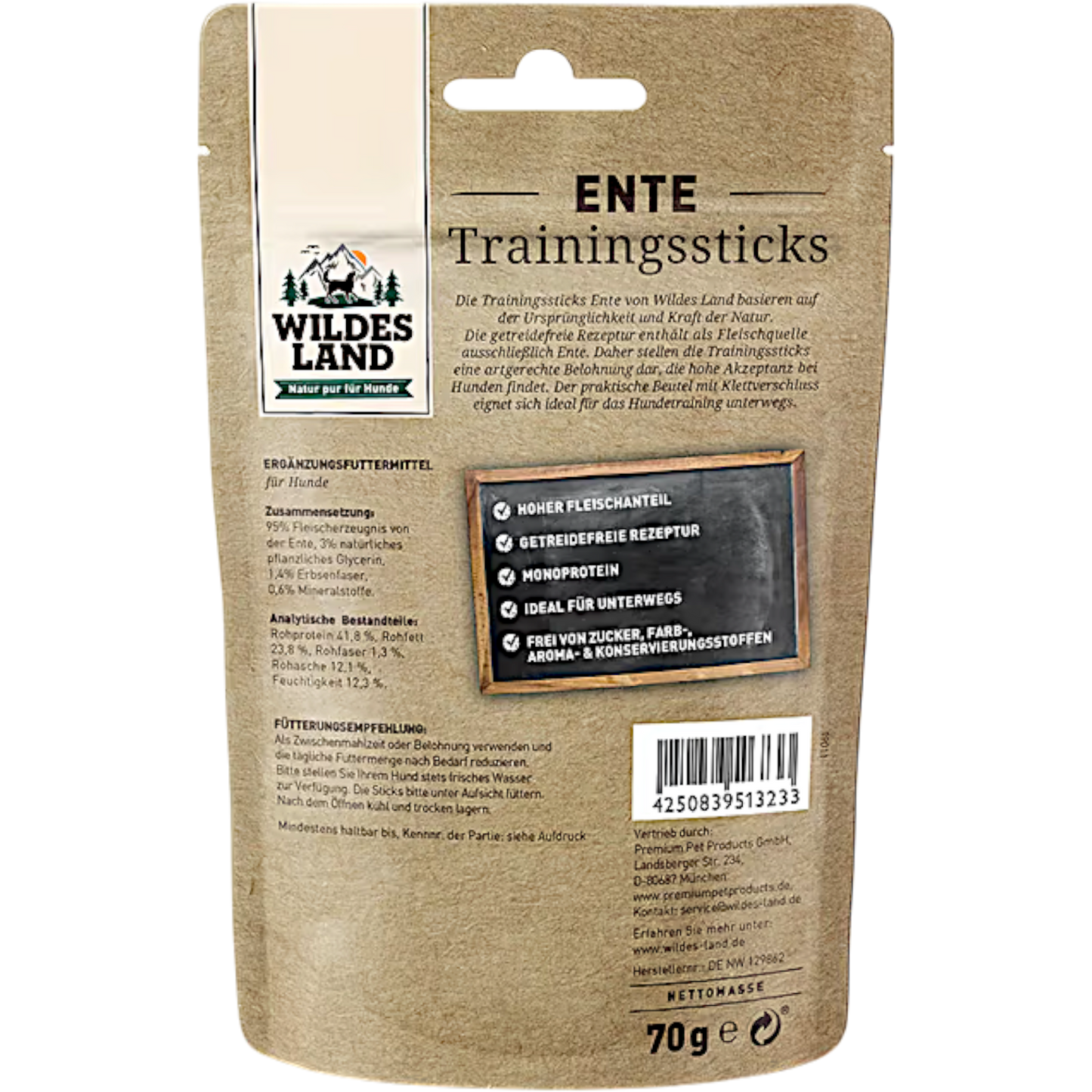 Wildes Land Dog - Trainingssticks Ente