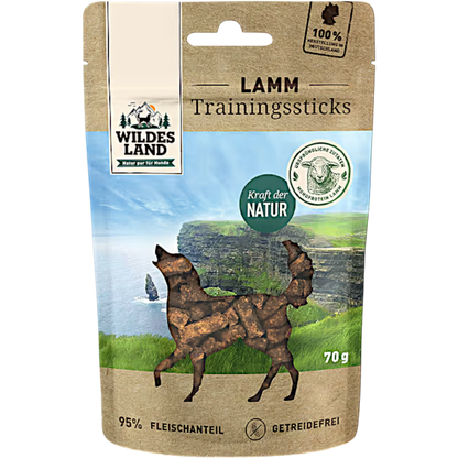 Wildes Land Dog - Trainingssticks Lamm