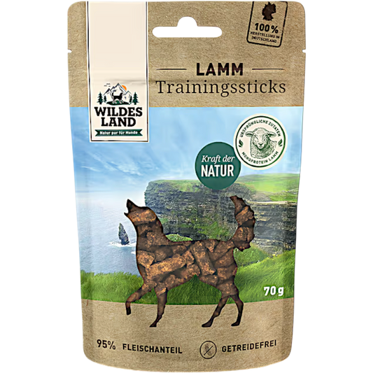 Wildes Land Dog - Trainingssticks Lamm