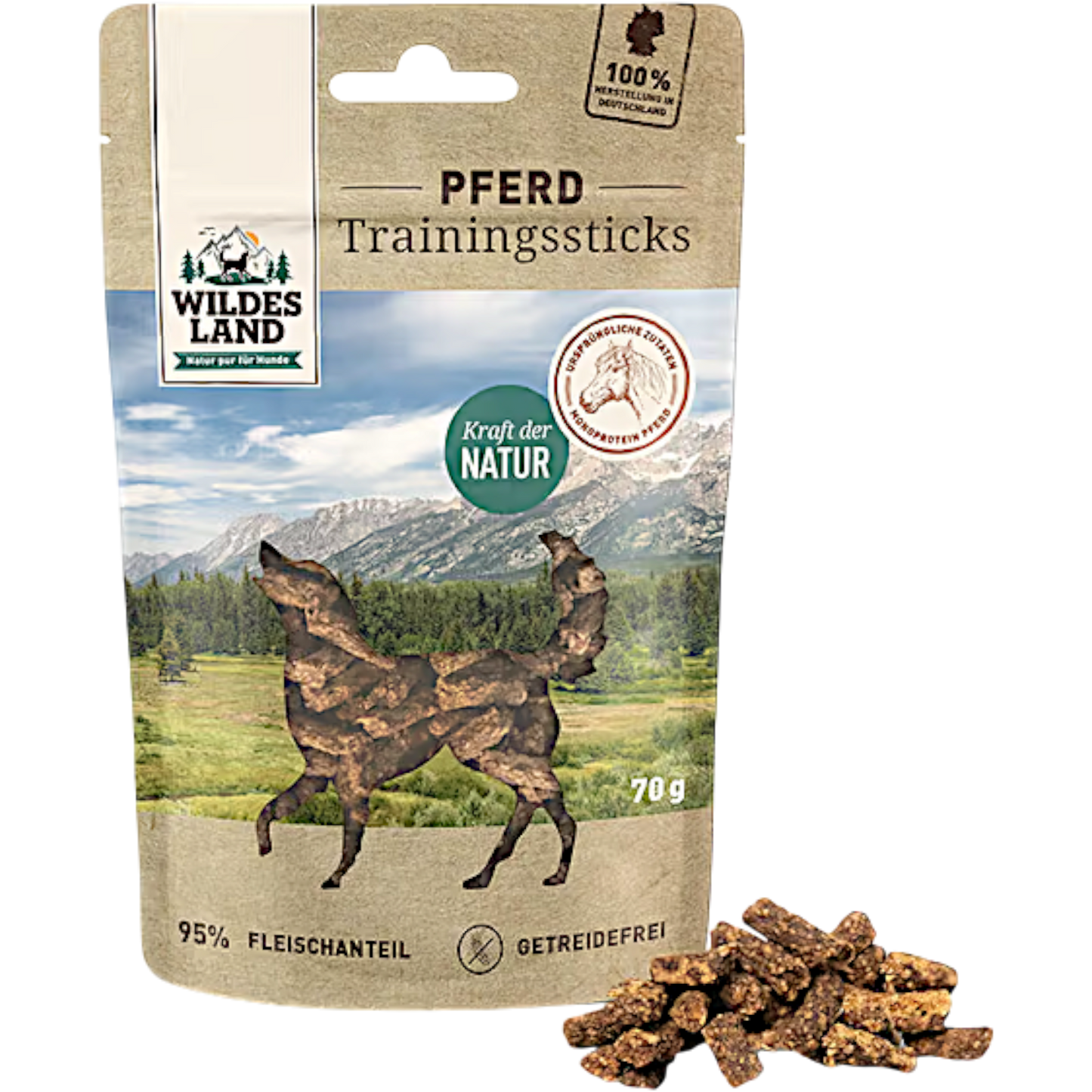 Wildes Land Dog - Trainingssticks Pferd