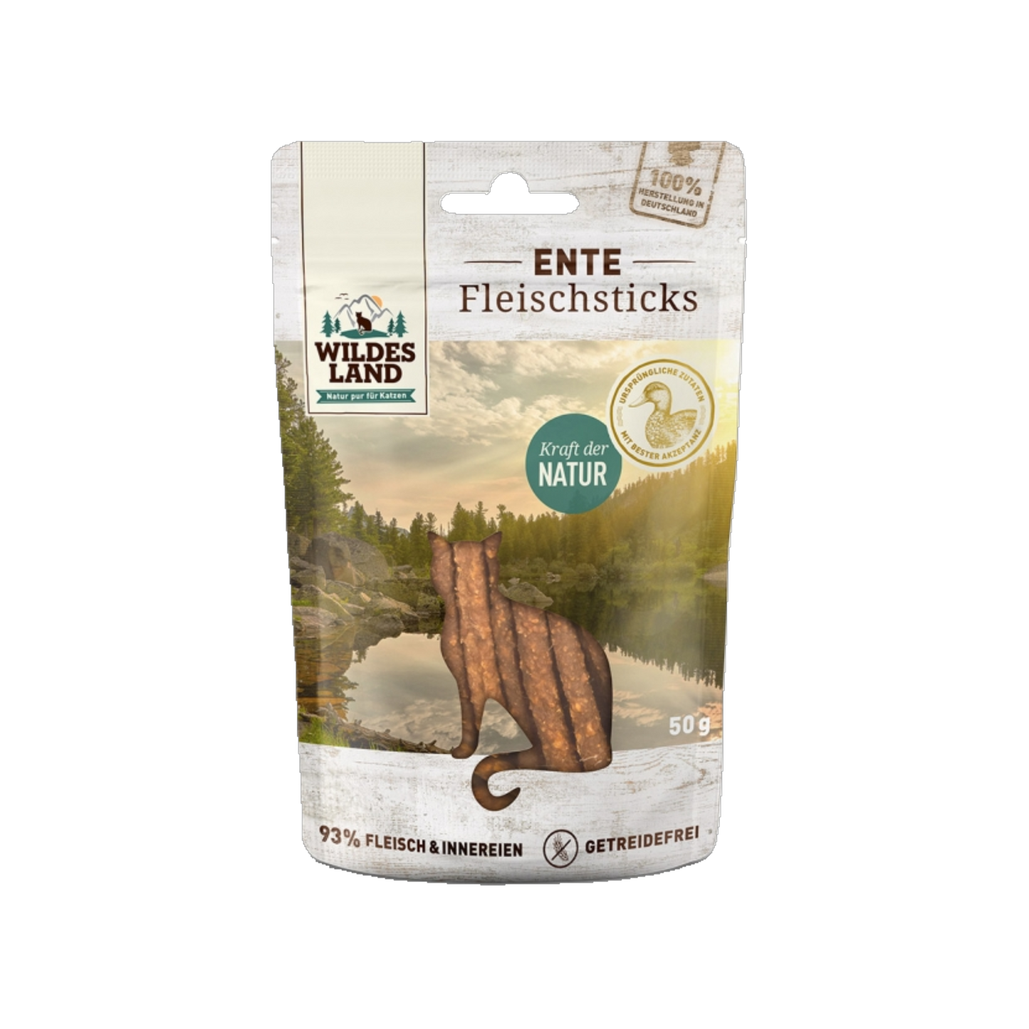 Wildes Land Fleischsticks – Ente