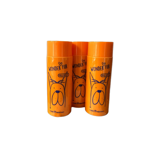 Wonder Fur Nachfüllset – 3 x Konzentrat für natürliches Fellspray zum Selbstmischen