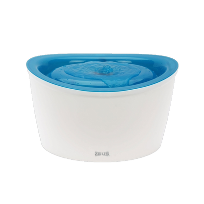 ZEUS H2EAU Trinkbrunnen 6L – Hellblau – Maximale Frische für große und kleine Durstlöscher