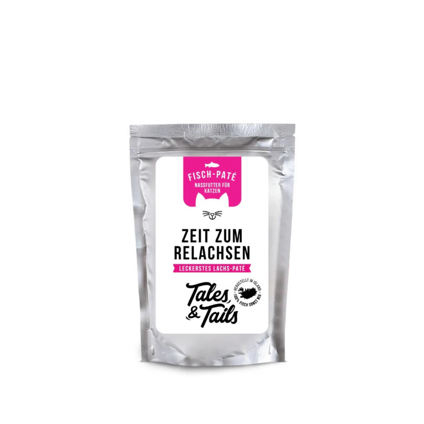 Zeit zum Relachsen – Nassfutter für Katzen mit 100 % Lachs