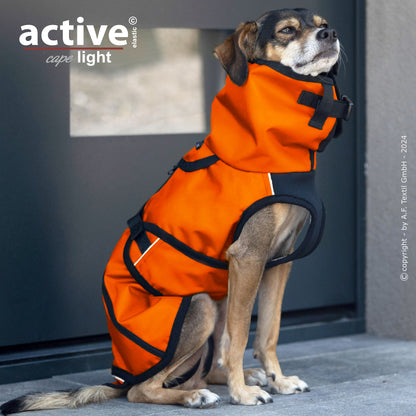 Active Cape WIND & RAIN Light Mini – Stylischer Wetterschutz für aktive Hunde