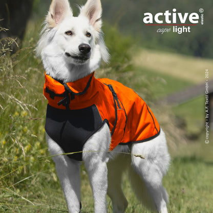 Active Cape WIND & RAIN Light – Stylischer Wetterschutz für aktive Hunde