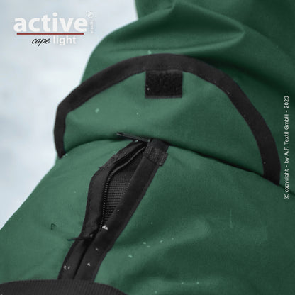 Active Cape WIND & RAIN Light – Stylischer Wetterschutz für aktive Hunde