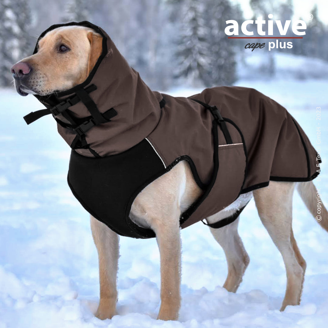 Active Cape WIND & RAIN Plus – Stylischer Wetterschutz für aktive Hunde