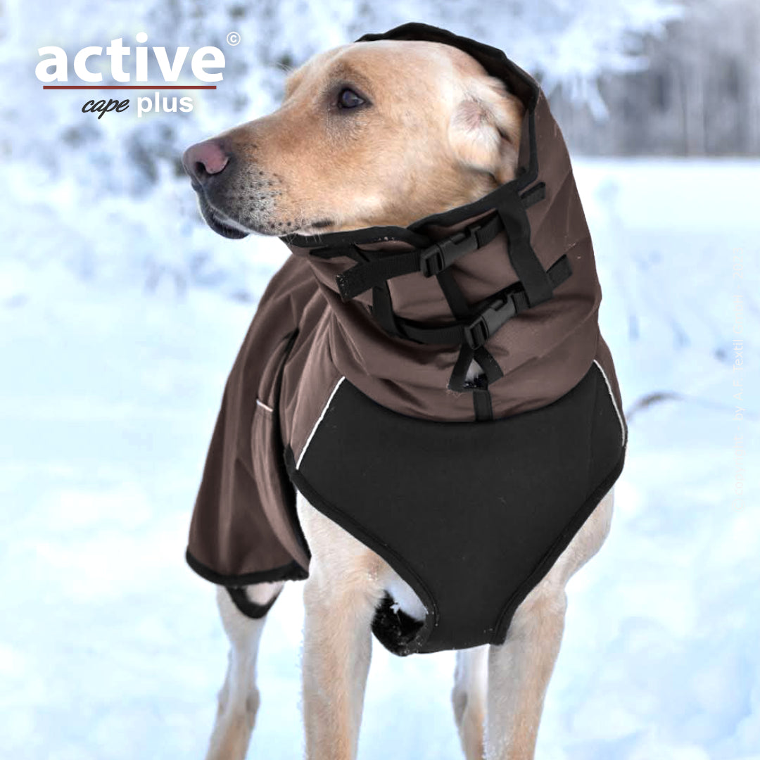 Active Cape WIND & RAIN Plus – Stylischer Wetterschutz für aktive Hunde