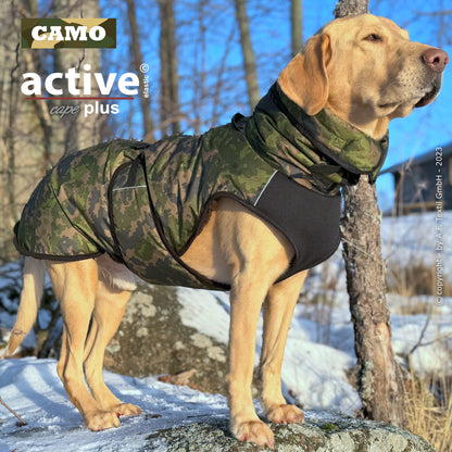 Active Cape WIND & RAIN Plus – Stylischer Wetterschutz für aktive Hunde