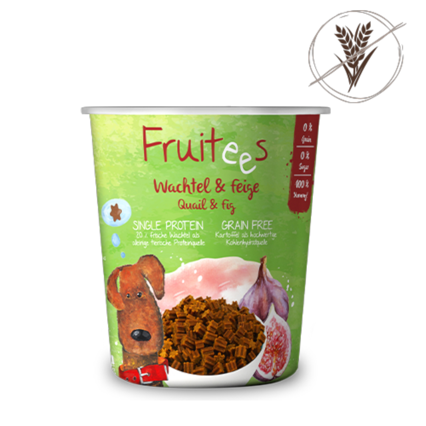 bosch Fruitees Wachtel & Feige – halbfeuchte Trainingssnacks