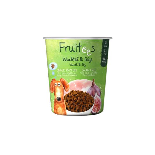 bosch Fruitees Wachtel & Feige – halbfeuchte Trainingssnacks
