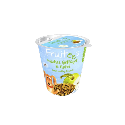bosch Fruitees mit Apfel – halbfeuchter Trainingssnack für Hunde