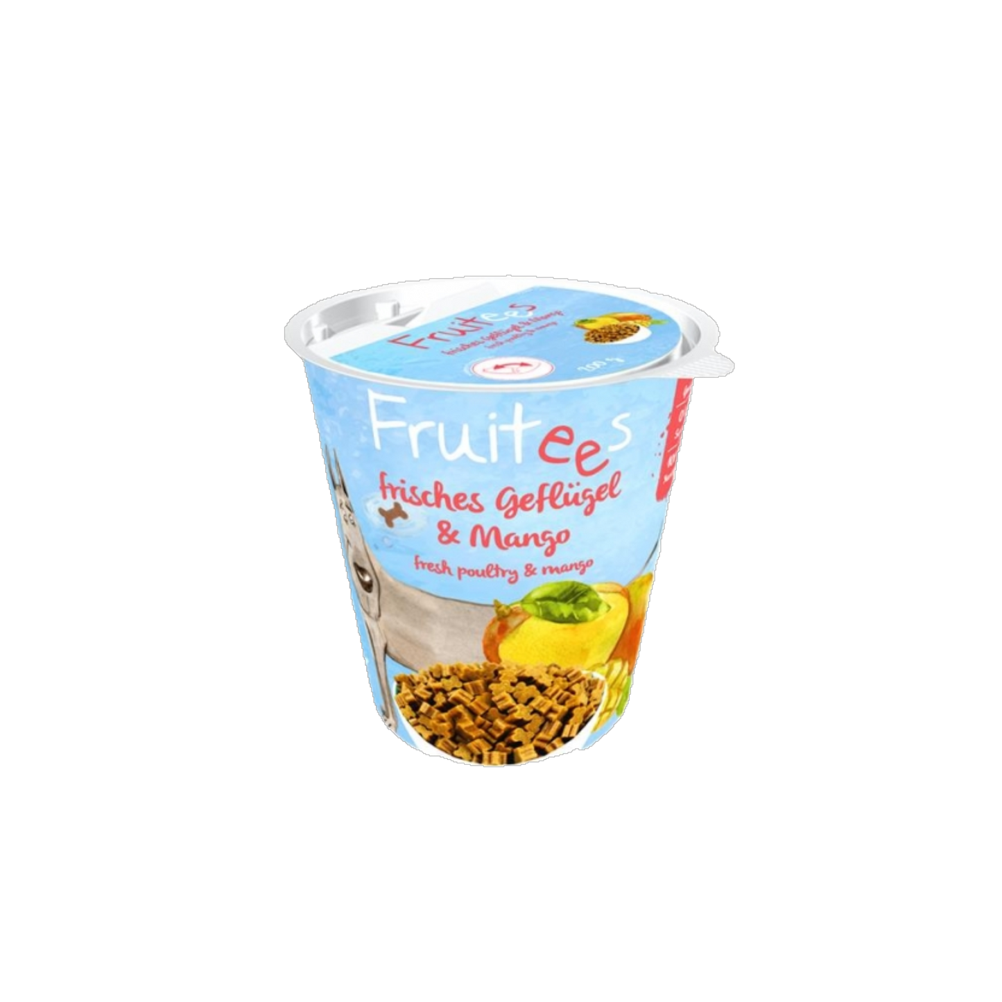 bosch Fruitees mit Mango – halbfeuchte Mini-Snacks für das Hundetraining