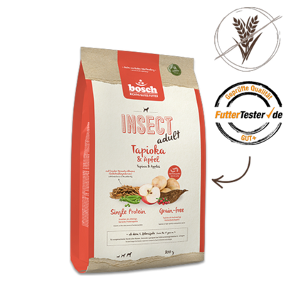 bosch HPC Insect Adult – Mit Insekten, Tapioka & Apfel