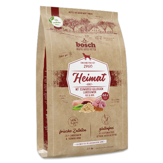 bosch Heimat Adult – Premium-Menü mit Schwäbisch-Hällischem Landschwein