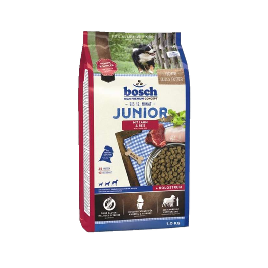 bosch Junior - Lamm & Reis – Für eine ausgewogene Welpenentwicklung