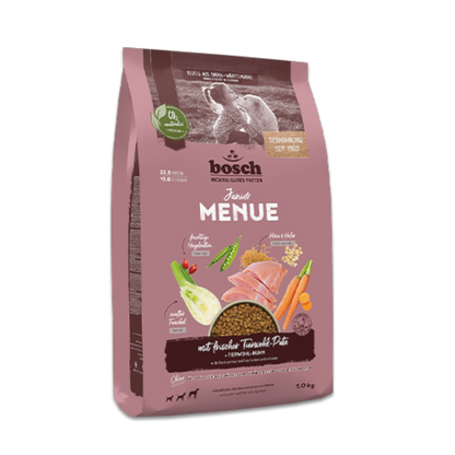 bosch MENUE Junior – Knusprige Aufzucht mit frischer Tierwohl-Pute