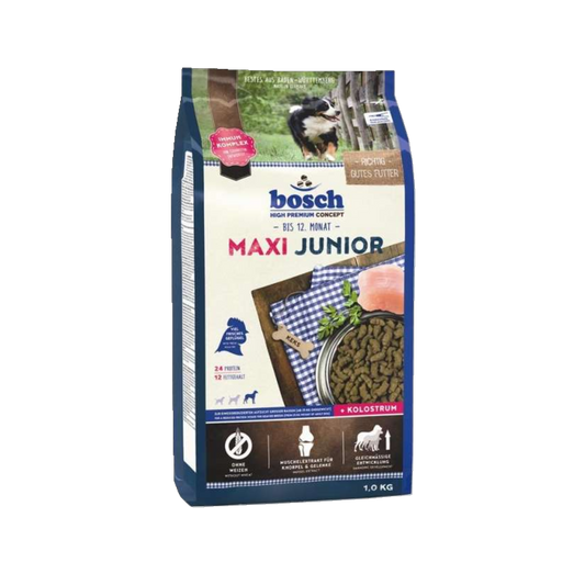 bosch Maxi Junior – Aufzuchtfutter für junge Hunde großer Rassen