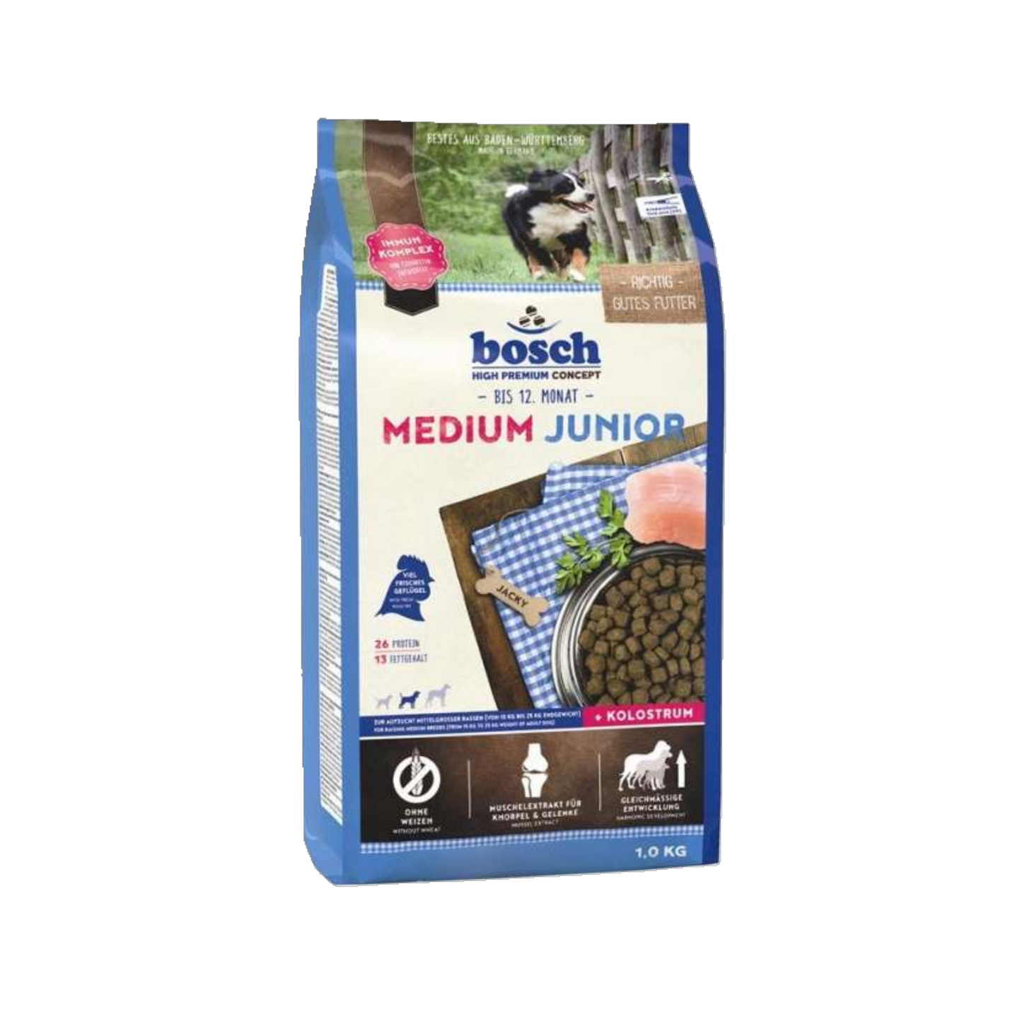 bosch Medium Junior – Für mittelgroße Welpen