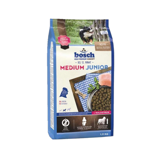 bosch Medium Junior – Für mittelgroße Welpen