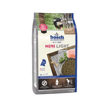 bosch Mini Light – Für kleine Hunde mit großem Appetit und schlanker Linie
