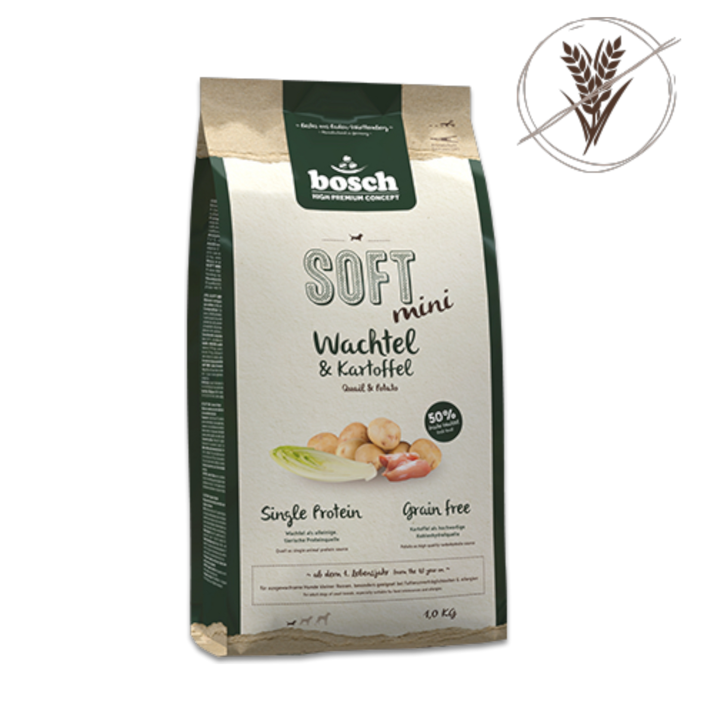 bosch SOFT Mini - Wachtel & Kartoffel – Sanfte Vielfalt für kleine Feinschmecker