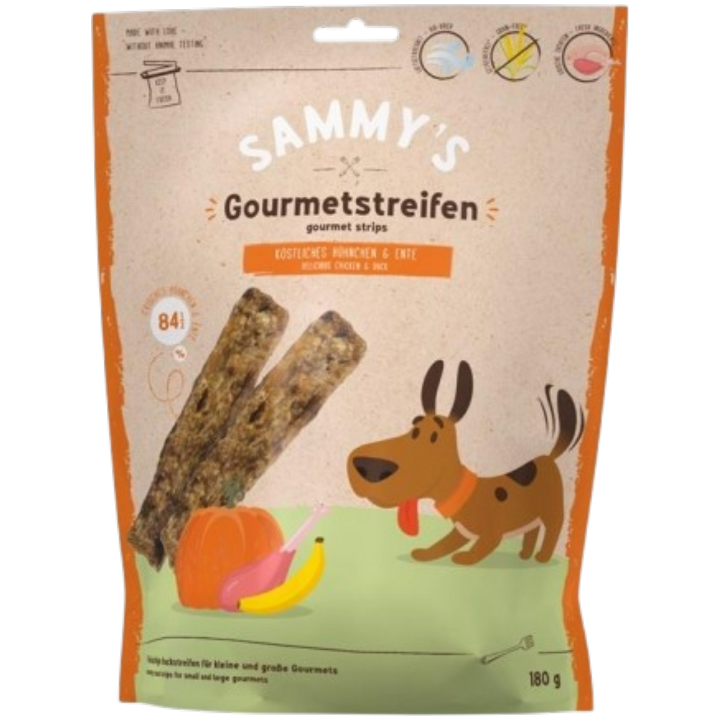 bosch – Sammy’s Gourmetstreifen Hühnchen & Ente