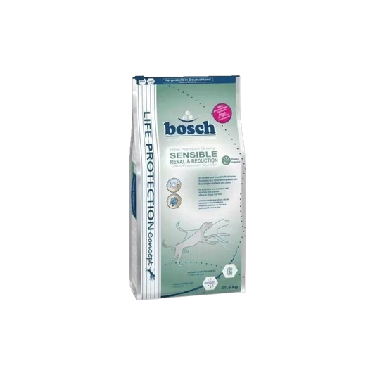 bosch Sensible Renal & Reduction  Spezialnahrung für ernährungssensible Hunde ab dem 1. Lebensjahr