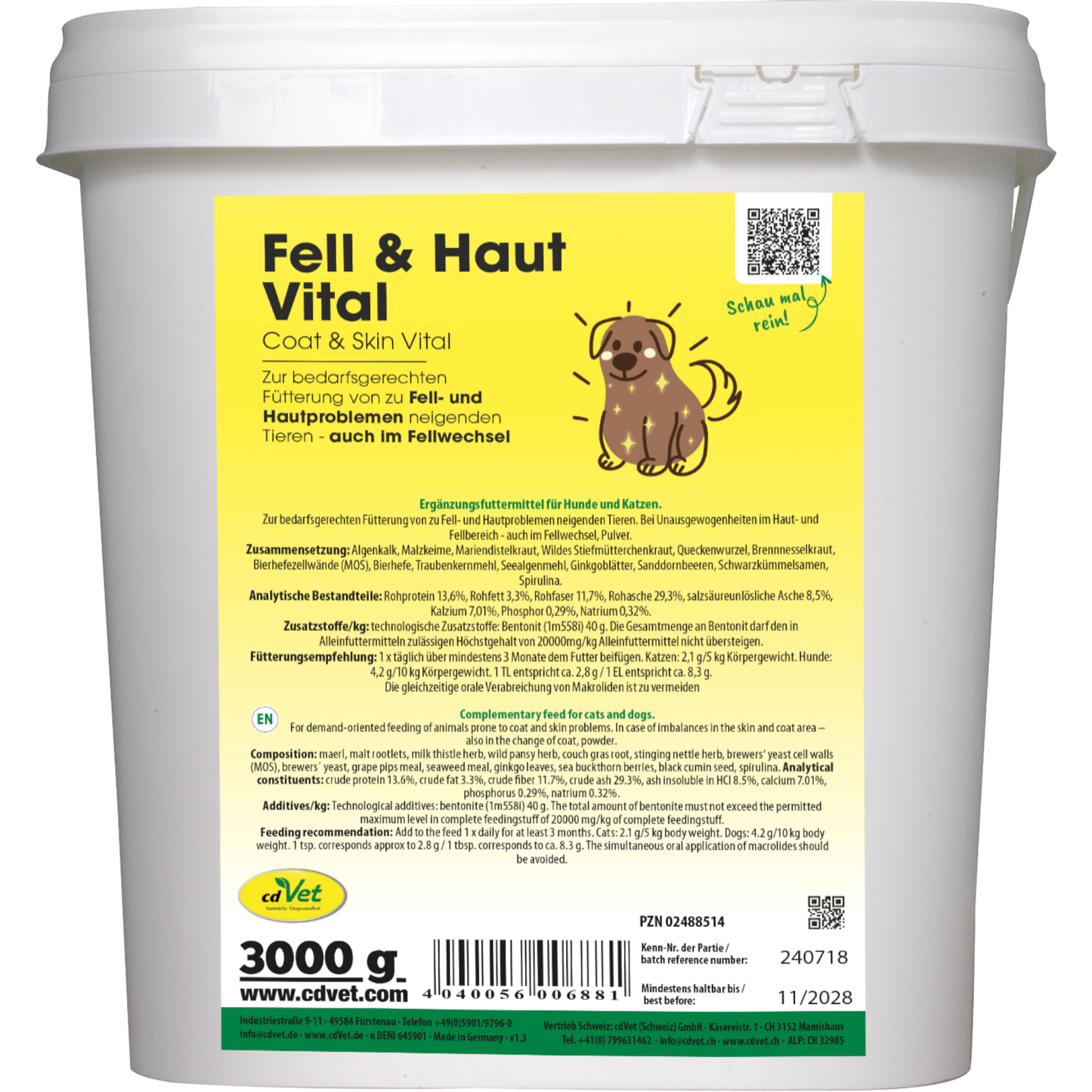 cdVet Dog & Cat – Fell & Haut Vital