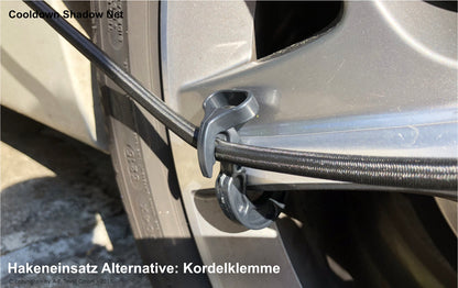 Cooldown Shadow Net – Flexibler Hitzeschutz mit Alu-Beschichtung