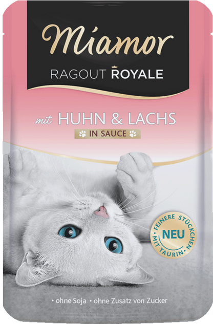 Miamor Ragout Royal in Sauce - Huhn & Lachs 100g