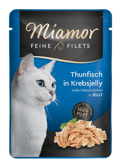 Miamor Feine Filets in Jelly - Thunfisch in Krebsjelly 100g