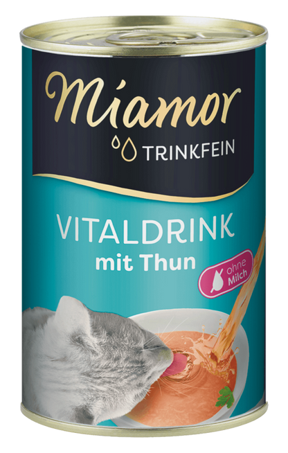 Miamor Trinkfein – Vitaldrink mit Thunfisch (135 ml Dose)